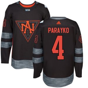 Herren Team North America #4 Colton Parayko Authentic Schwarz Auswärts 2016 World Cup